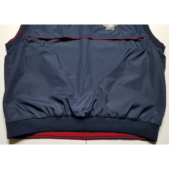 Champion Lakes Blue/Red Reversible Golf Windbreaker Vest Links Tech Men's XL - Picture 8 of 14